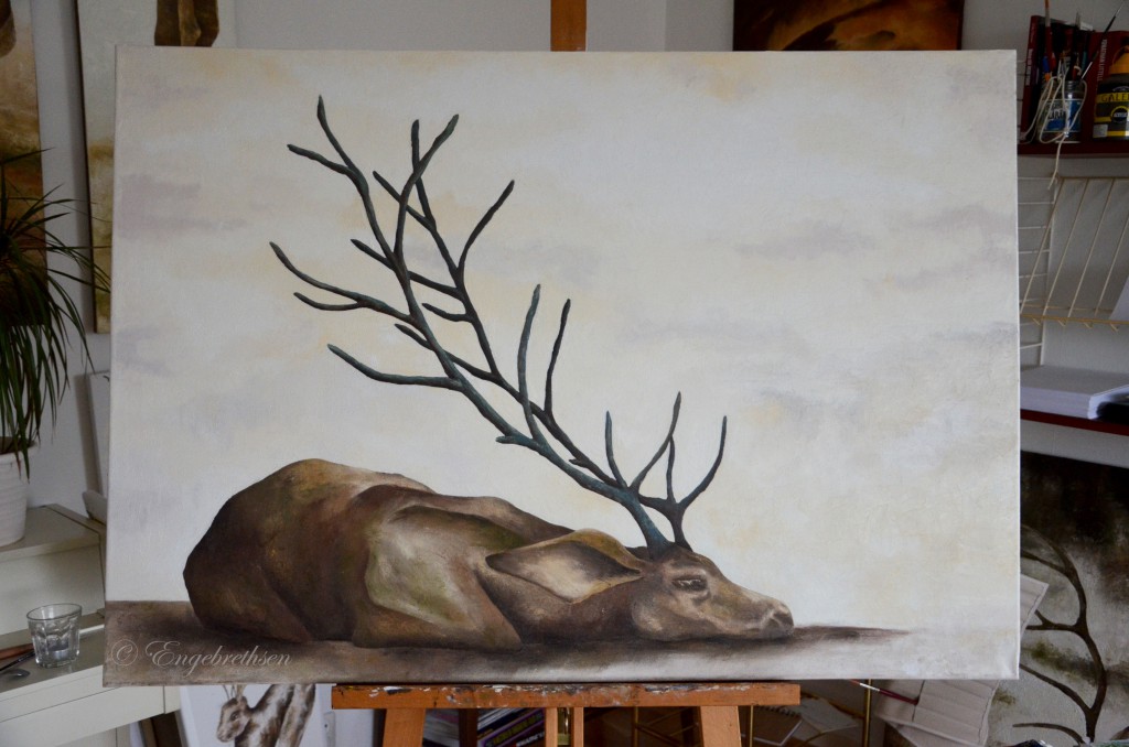 Oh Deer 100x70