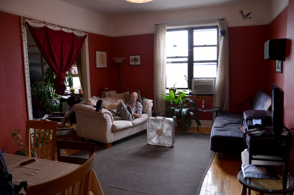 Anna Engebrethsen Apartment New York living room