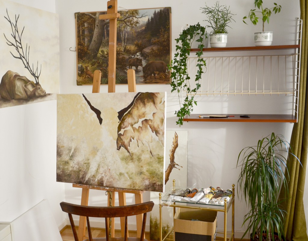 Anna Engebrethsen studio art