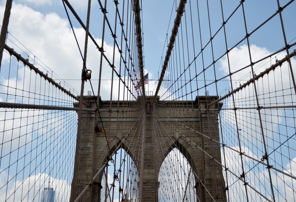 Manhattan Bridge New york City European artists at new york Gallery 69