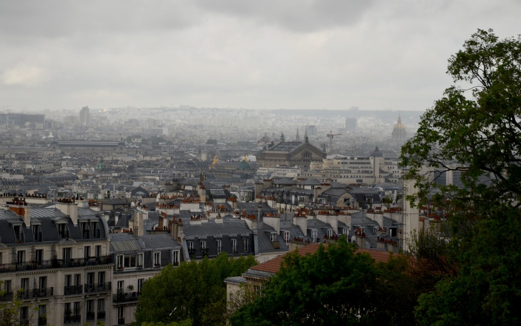 Montmartre view Anna Engebrethsen